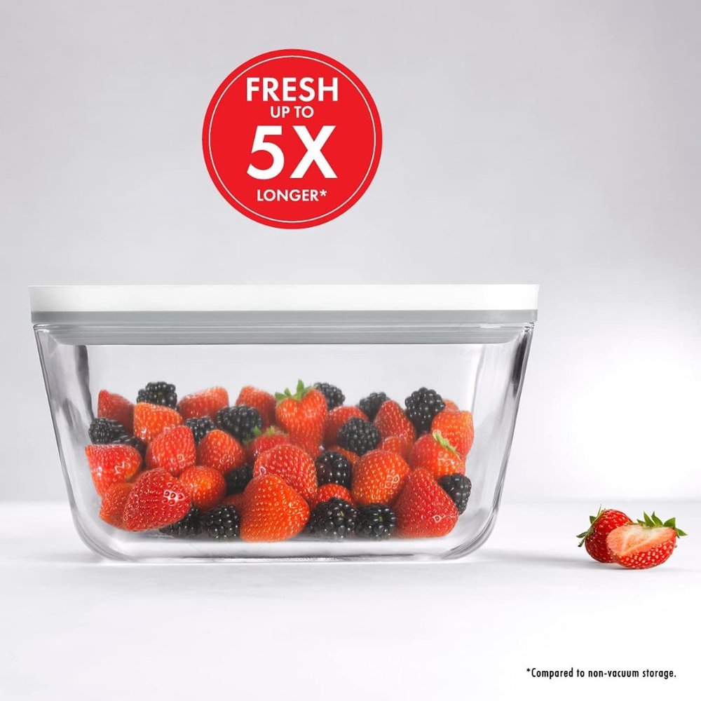 NIB ZWILLING Fresh & Save 3-pc Glass Food Storage Container, Meal Prep Container - Picture 5 of 14